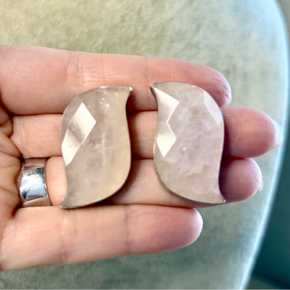 23. Jay King DRT Rose Quartz Earrings